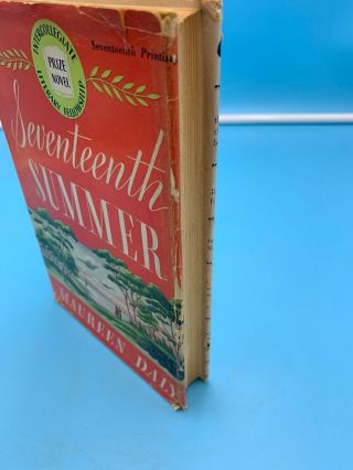 Seventeenth Summer Maureen Daly 1942 copywriter this is 1944 edition 2