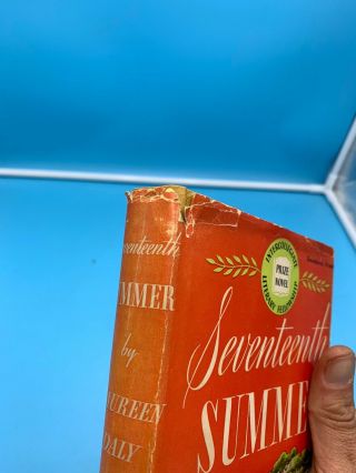Seventeenth Summer Maureen Daly 1942 copywriter this is 1944 edition 4