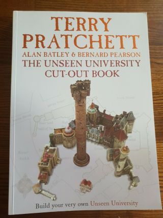 Discworld The Unseen University Cut Out Book By Bernard Pearson,  Terry Pratchett