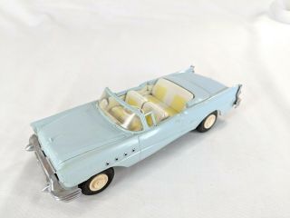 Vintage Amt 1955 Buick Century Convertible Friction Promo Car Baby Blue 8 "
