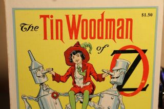 The Tin Woodman Of Oz 1956 By L.  Frank Baum Sequel To Wizard Of Oz Vgc Woodman