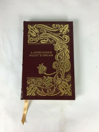 A Midsummer Nights’s Dream By William Shakespeare The Easton Press Book -