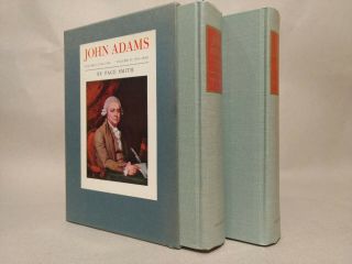 John Adams - Page Smith - 1st Edition Biography - 2 Volume Box Set 1962