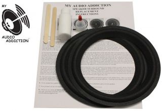 Foam Speaker Surround Kit For Allison 6 Cd - 6 Cd Six Cd 6 8 " Woofers