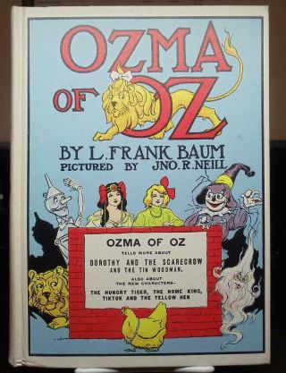 The Ozma Of Oz By L.  Frank Baum & John R.  Neill