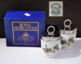 Lovely Boxed Vintage Royal Worcester Egg Coddler In The 