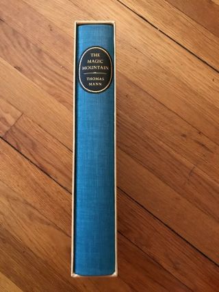 The Magic Mountain By Thomas Mann 1962 Heritage Press Slipcase & Sandglass Ln