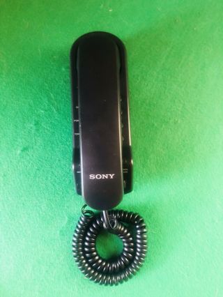 Sony It - B3 Black Corded Telephone,  Vintage Retro 90s 80s Old School House Phone