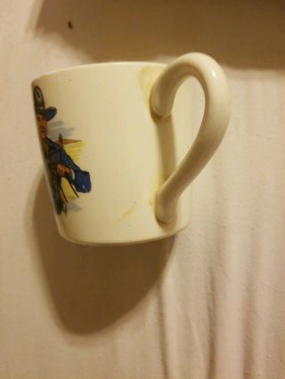 vintage Hopalong Cassidy Coffee Cup/Mug Cowboy ceramic 3