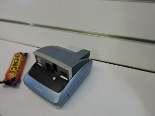 Vintage Polaroid One600 Film Camera Blue