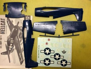 1/48 MONOGRAM PA80 - 149; Grumman F6F - 5 Hellcat Vintage Kit 3