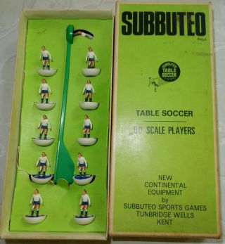 Vintage Subbuteo Tottenham Hotspur No 18 Hw Heavyweight Football Team Boxed