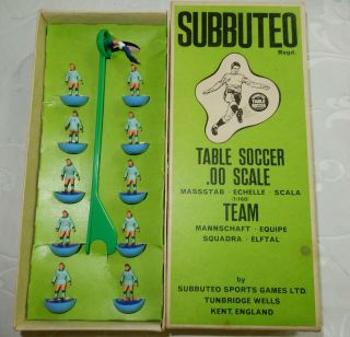 Vintage Subbuteo Coventry City No 43 Hw Heavyweight Football Team Boxed