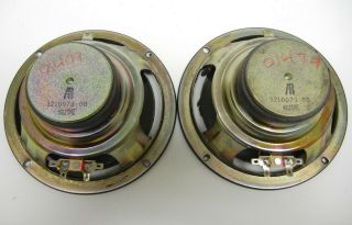 Vtg Pair Ar Acoustic Research Tsw - 410 Series 6 " Midrange Speakers 1210073 - 0b