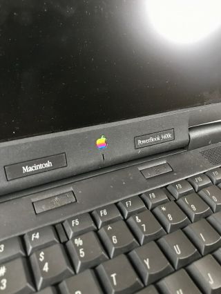 Vintage Apple Macintosh PowerPC PowerBook 3400C Laptop Computer - 3