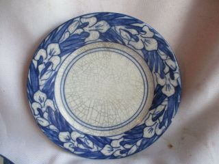 Early Dedham Pottery Arts & Crafts Era 6 " Iris Plate: Special