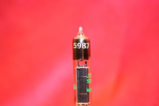 Sylvania 5987 NOS tubes - Submini tubes NIB.  Highest power triode submini tubes 4