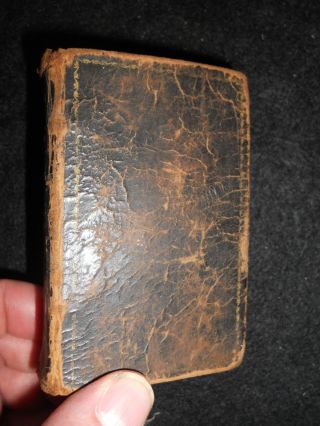 The Book Of Common Prayer - C1801 - 10 X 7cm Miniature Book,  Inc Psalms Of David
