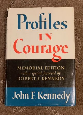 Profiles In Courage Memorial Edition First John F.  Kennedy Nf/vg