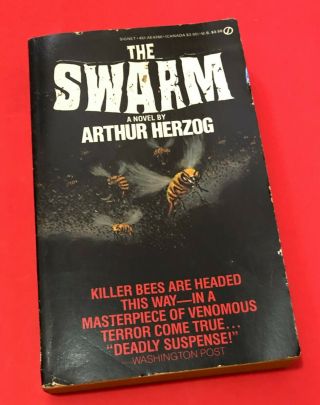 Vintage Paperback - The Swarm By Arthur Herzog 1978