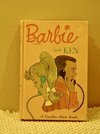 Barbie And Ken Book Random House Vintage 1963 Hb