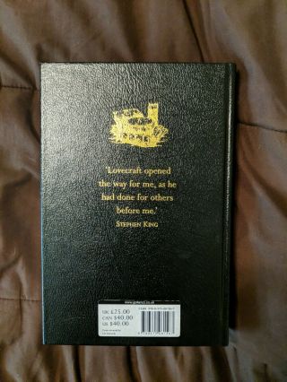Necronomicon by H.  P.  Lovecraft Commemorative Deluxe Leather Bound Hardback 2