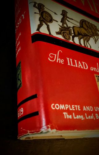 The ILIAD and THE ODYSSEY,  The Complete of HOMER Modern Libarary Edition 5