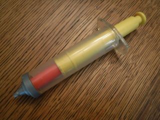 Vintage 1977 Fisher Price Medical Kit 936 Syringe Replacement Part