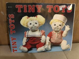Vintage Tiny Tots Baby Doll Pattern Uncut