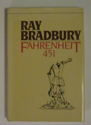 Fahrenheit 451 By Ray Bradbury,  1953 Copyright,  Book Club Edition,  Hc W/dj