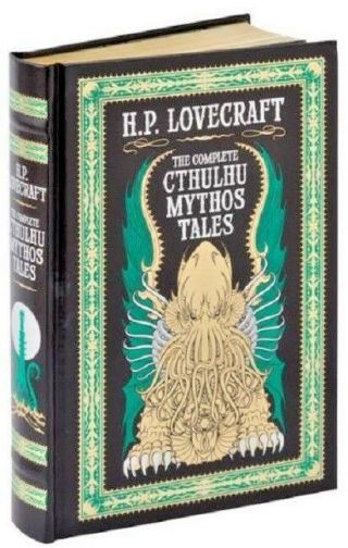 Hp Lovecraft H.  P.  Complete Cthulhu Mythos Tales Short Stories Book Leather Bound