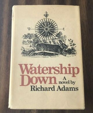 Watership Down By Richard Adams (1972,  Hardcover) 1st Print/first Edition