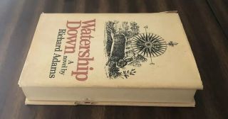 Watership Down by Richard Adams (1972,  Hardcover) 1st Print/First Edition 5