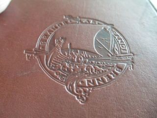 THE ORKNEY BOOK by John Gunn: Scottish Isles / History / Legend Tooled leather 2