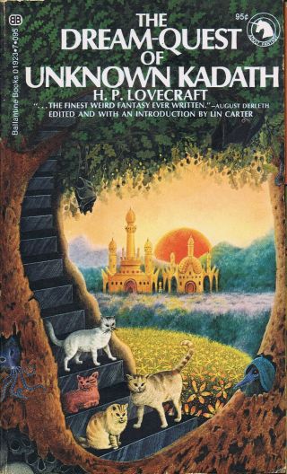 H.  P.  Lovecraft The Dream - Quest Of Unknown Kadath First Printing