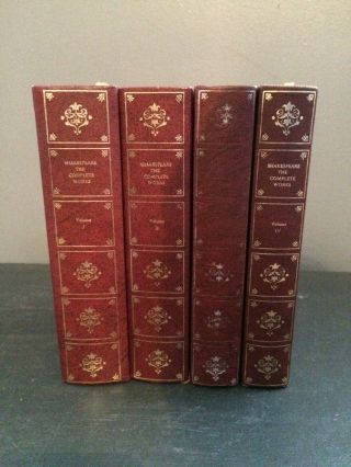 Complete Of Shakespeare 4 Volume Set - All 4 Volumes