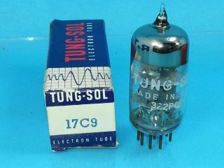 Tung Sol 17c9 Double Tetrode Vacuum Tube Nib Nos 1x