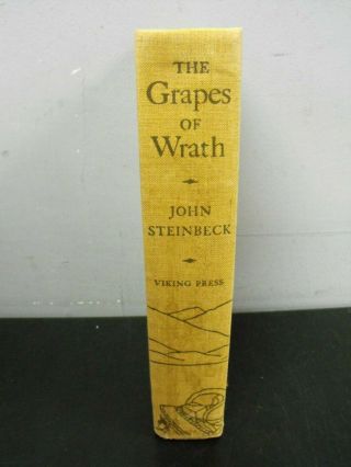 1939 THE GRAPES OF WRATH BY JOHN STEINBECK 2