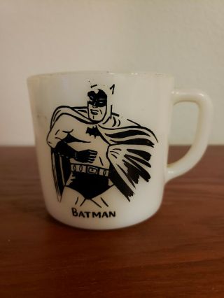 Vintage Westfield Heat Proof Batman Coffee Cup
