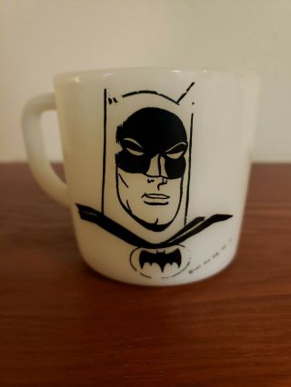 VINTAGE WESTFIELD HEAT PROOF BATMAN COFFEE CUP 2