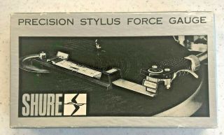 Vintage C1970s Shure Stylus Tracking Force Gauge | Model Sfg - 2 | Complete