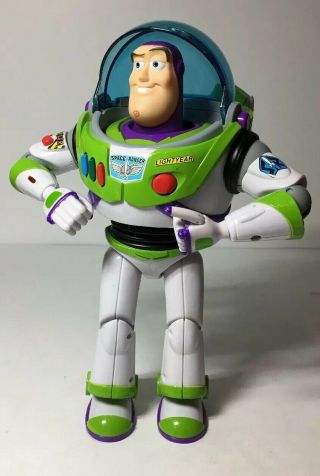 Vintage 90s Toy Story Buzz Lightyear Figure Disney Pixar 12 Inches