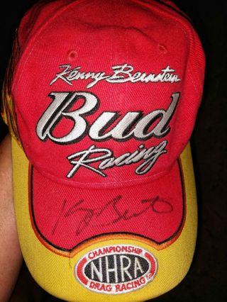 Vintage Kenny Bernstein Hat Bud Racing Nhra