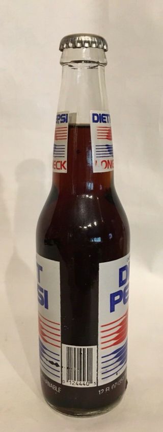 Vintage Diet Pepsi Cola Longneck 12 Oz Bottle 3