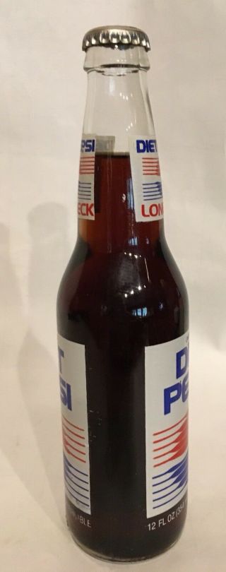 Vintage Diet Pepsi Cola Longneck 12 Oz Bottle 4