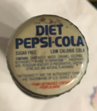 Vintage Diet Pepsi Cola Longneck 12 Oz Bottle 5
