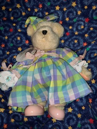 North American Bear Company Muffy Vanderbear 8 " Happy Birthday Plush Stuffed Toy