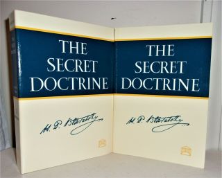 Occult: The Secret Doctrine,  H.  P.  Blavatsky,  2 Volumes,  Religion,  Theosophy