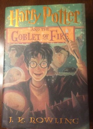 Harry Potter And The Goblet Of Fire True First American Edition / First Printing