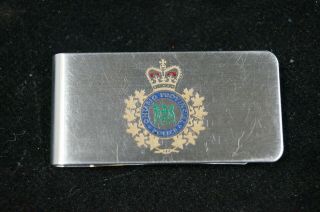 Vintage Canadian Opp Ontario Provincial Police Money Tie Clip